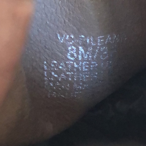 Vince Camuto Tan V-Sides Back Zip Block Heel Suede Ankle Boots 8M - Picture 14 of 16